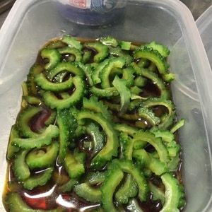 沖縄直伝1 ゴーヤのつけ麺漬け レシピ 作り方 By サクラノカタライ 楽天レシピ 沖縄直伝1 ゴーヤのつけ麺漬け レシピ 作り方 By サクラノカタライ 楽天レシピ
